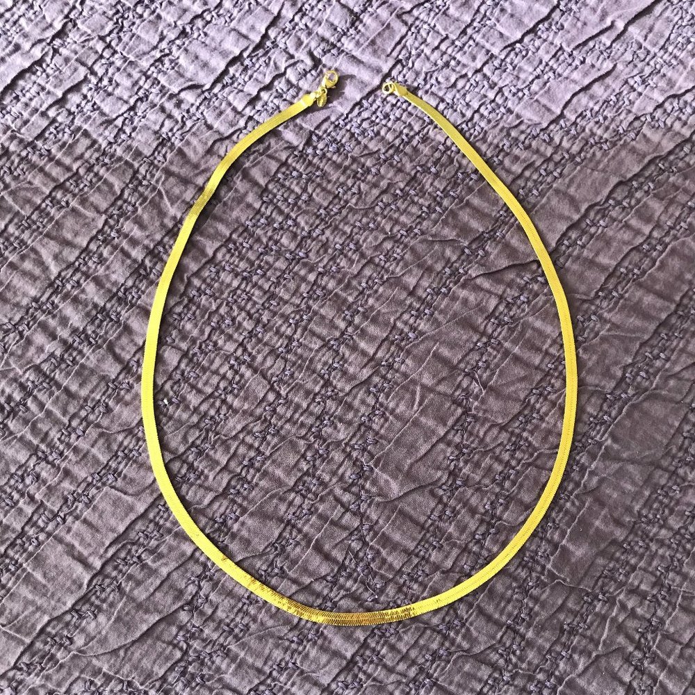 Monet gold-colored necklace - 23 inches